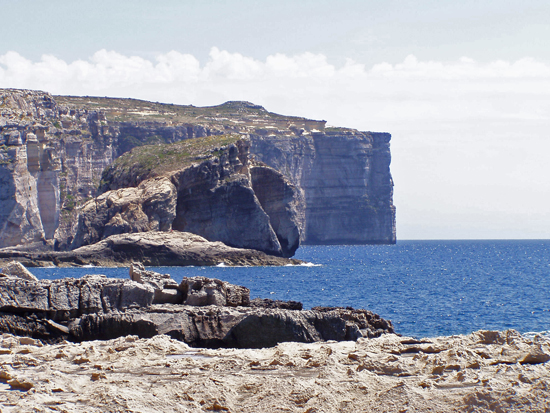 Гозо - скалите