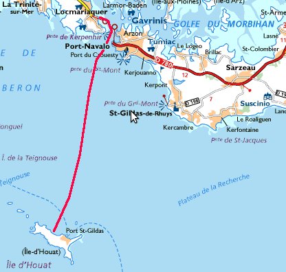 С яхта до остров Уа