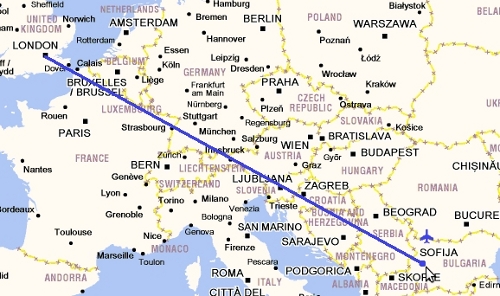 София - Лондон